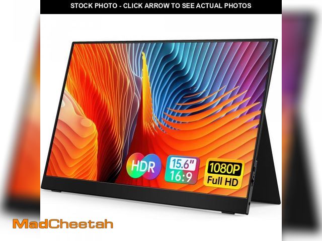 Lot 74-12443993 - VILVA Portable-Monitor-for-Laptop - 15.6'' 1080P FHD IPS Display USB-C HDMI Portable Monitor for Lap...