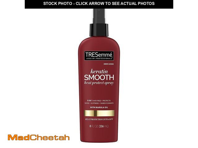 Lot 74-13549473 - TresemmÃÂ© Heat Protect Spray with Marula Oil, Keratin Smooth for 5-in-1 Anti-Frizz Control 8 Oz - ...
