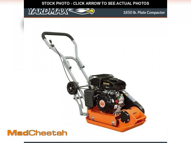 Lot 74-12464585 - *SEE DETAILS* YARDMAX 1850 lb. Compaction Force Plate Compactor *SEE DETAILS*  - USED