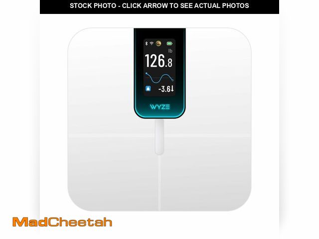 Lot 74-12705827 - Smart Scale Ultra with 4.3" Color Display, Digital Scale for Body Weight BMI Muscle Mass, Heart Rate...