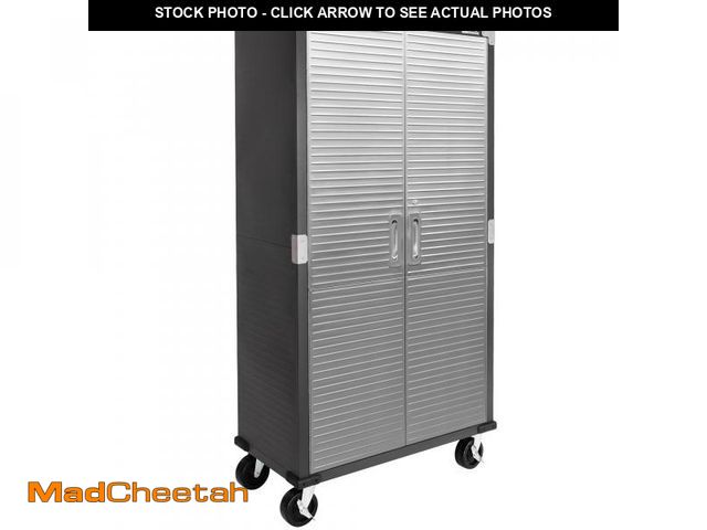 Lot 74-12427641 - Seville Classics UltraHD Steel Body Lockable Storage Filing Cabinet Organizer Locker Shelving Unit 3...
