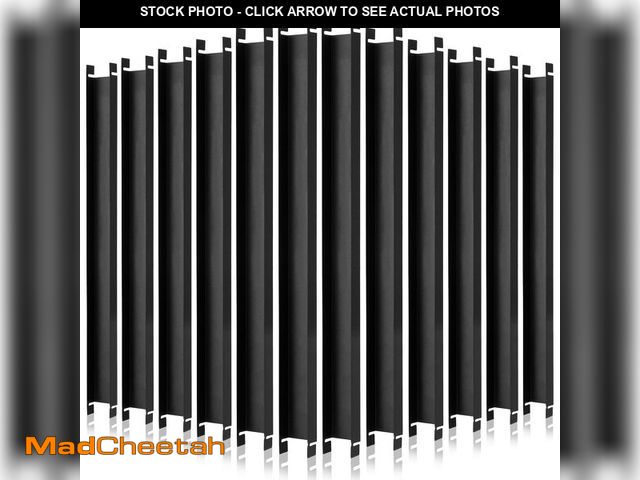 Lot 74-12715910 - Peryiter 6 Pcs Front to Back Rails Lateral Drawer Hanging File Bar Black File Cabinet Rails Stainles...