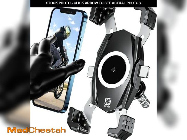 Lot 74-12308759 - Kewig Motorcycle Fork Stem Phone Mount, Motorcycle Phone Mount, 1S One-Push Automatically Lock &amp;...