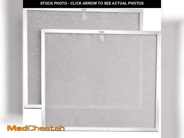 Lot 74-13038183 - Broan-NuTone Allure 2 Series 30 in. Range Hood Externally Vented Aluminum Replacement Filter (2 each...