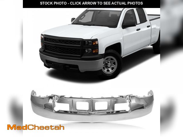 Lot 74-12207304 - KYX Front Bumper Face Bar Compatible for Chevy Chevrolet Silverado 1500 2014 2015 W/O Fog Light Hole...