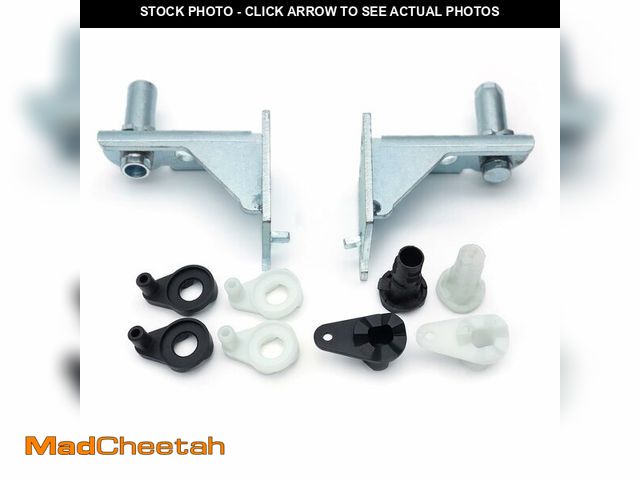 Lot 74-12977091 - Refrigerator Adjustable Door Hinge Kit 5303918455 for Frigidaire Refrigerators Ultra Durable - Left ...