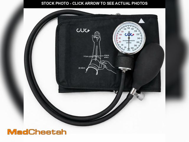 Lot 74-14212661 - Professional Aneroid Sphygmomanometer, Blood Pressure Cuff Manual, Precision Copper &amp; Brass Move...