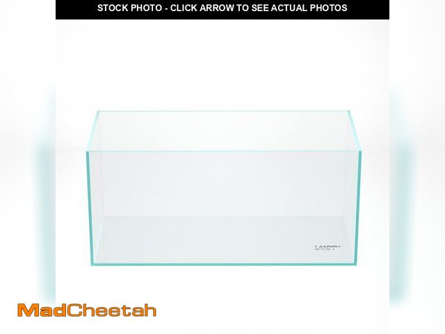 Lot 74-12133553 - Landen 100P 50 Gallon Rimless Low Iron Aquarium Tank, W39.4ÃâD17.7ÃâH17.7 in(100x45x45cm) 10mm...