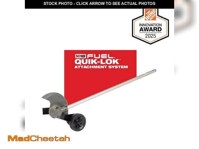 Lot 74-12793742 - Milwaukee M18 FUEL 8 in. Edger Attachment for Milwaukee QUIK-LOK Attachment System - UNUSED