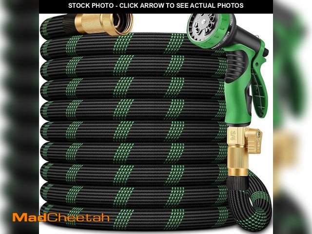 Lot 74-14293293 - 100 FT Non-Expanding Garden Hose, 2026 New Upgrated Non-Expandable Garden Water Hose - Ultra-Light &...