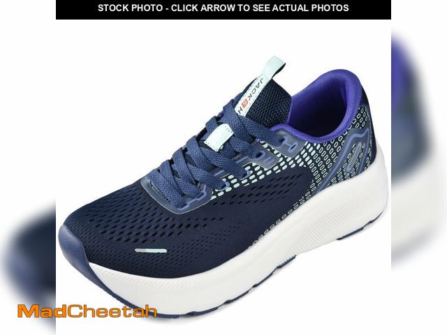 Lot 74-12973629 - JACKSHIBO Wide Toe Box Shoes Women Arch Support Wide Sneakers for Running Walking Athletic Tennis Or...