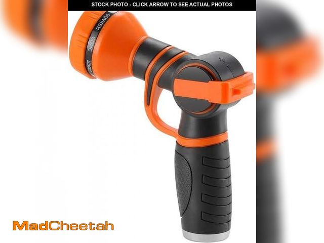Lot 74-12436504 - Giraffe Tools Garden Hose Nozzle 9 Adjustable Spray Modes Water Gun for Garden Hose Reel, Car Washin...