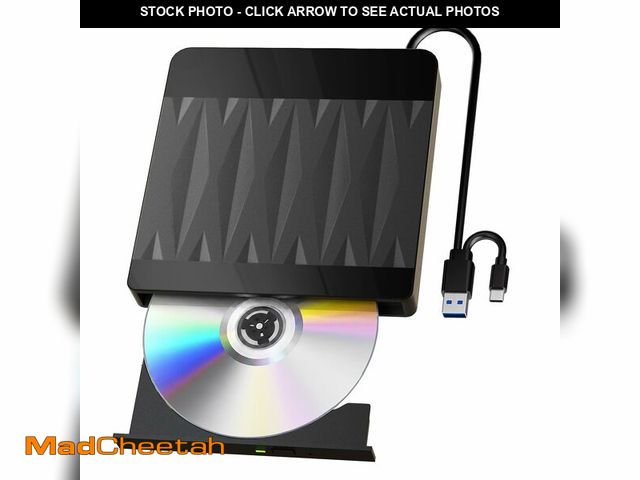 Lot 74-14425929 - External Blu Ray Drive Bluray Burner External Support 3D Playback Discs - UNUSED