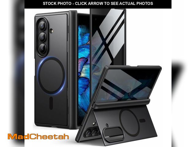 Lot 74-12698760 - BERFY for Samsung Galaxy Z Fold 7 Case with Privacy Screen Protector, [Compatible with MagSafe][Anti...