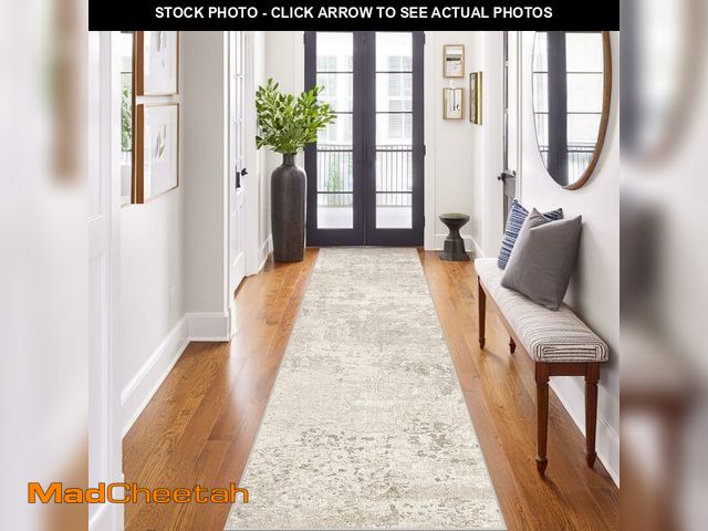 Lot 74-14378019 - Art&amp;Tuft 2x6 Runner Rug - Washable Runner Rugs, Non-Slip Runner Rug for Hallway, Low-Pile 2x6 Ru...