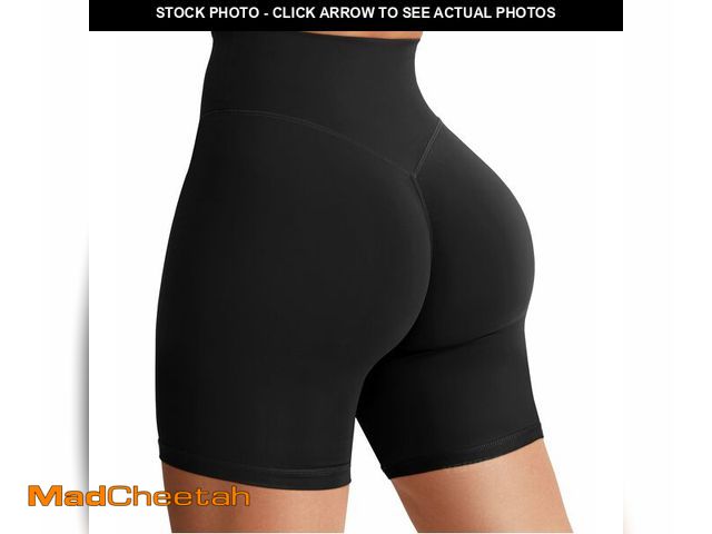 Lot 74-14341828 - YEOREO Women's Biker Shorts 4.5" / 6" Workout Gym Shorts Craze High Waist Tummy Control Hidden Scrun...
