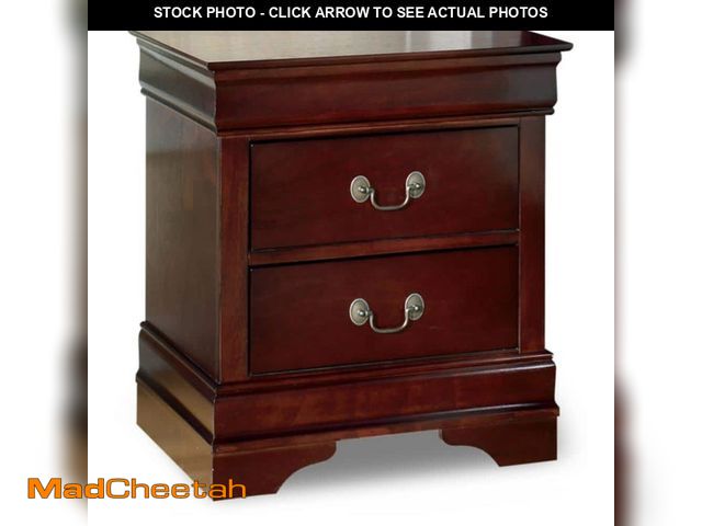 Lot 74-12534531 - Signature DESIGN BY ASHLEY Alisdair Brown 2-Drawer 21.63 in. W Nightstands - UNUSED