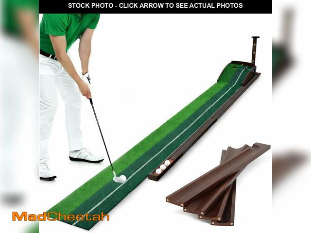 Lot 74-14601423 - Golf Putting Mat Ã¢â¬â Practice Putting Green Indoor Ã¢â¬â Non-Slip Smooth Surface for Indoor ...