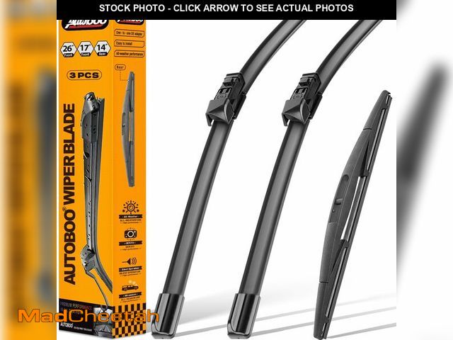 Lot 74-14378128 - AUTOBOO 26"+17" Windshield Wipers with 14" Rear Wiper Blade Replacement for Subaru Forester 2019 202...