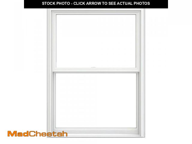 Lot 74-12298915 - Ply Gem 22 in. x 36 in. Double Pane Double Hung Vinyl Low-E White Pocket Frame Replacement Window - ...