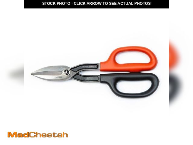 Lot 74-12826682 - Crescent Wiss 10 in. Straight-Cut Drop Forged Tinner Snips - USED