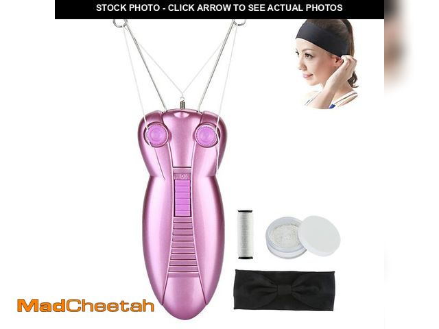 Lot 74-12444204 - WAYCOM Ladies Facial Hair Remover Electric Women's Beauty Epilator Facial Threading Hair Removal Sha...