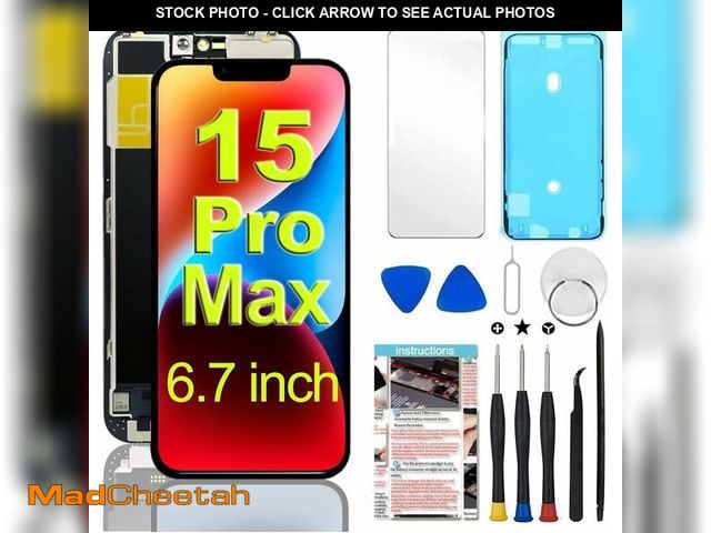 Lot 74-12500344 - Fixerman for iPhone 15 Pro Max Screen Replacement 6.7 inch Full HD, 3D Touch LCD Display Digitizer A...