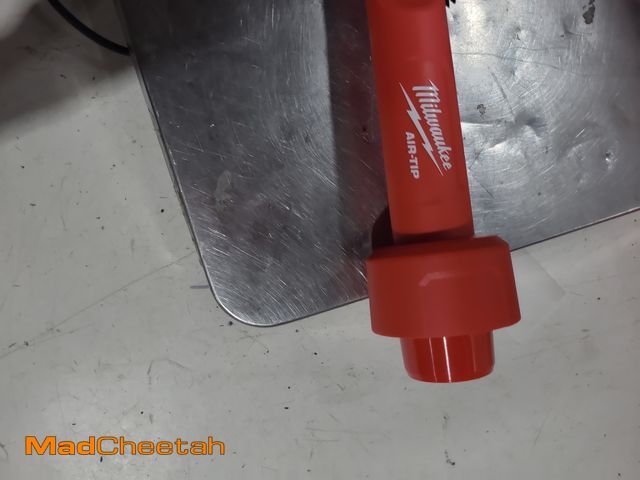 Lot 74-14609459 - Milwaukee AIR-TIP 1-1/4 in. - 2-1/2 in. 3-IN-1 Crevice &amp; Brush Tool Wet/Dry Shop Vacuum Attachme...