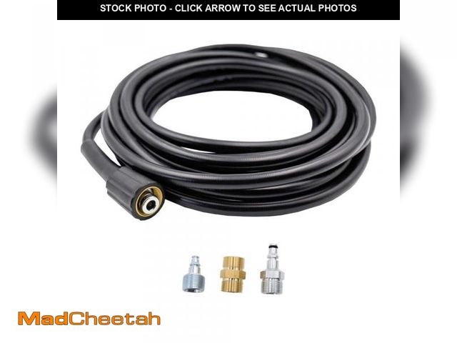 Lot 74-12364940 - AR North America 25 ft. Replacement/Extension Pressure Washer Hose - UNUSED