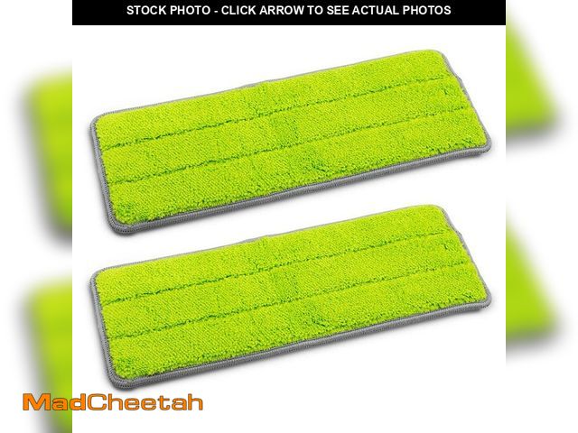 Lot 74-12731498 - Libman Rinse 'N Wring Microfiber Flat Mop Refill Pad (2-Pack) - UNUSED