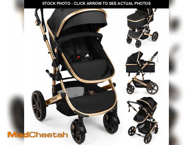 Lot 74-13045924 - Vomeast Baby Stroller, Foldable Aluminum Alloy Stroller with Reversible, Travel Stroller for Newborn...