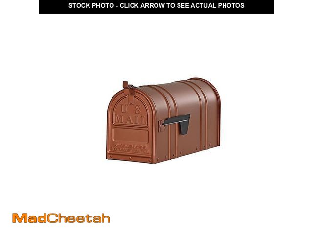 Lot 74-12989429 - Postal PRO Carlton Post Mount Mailbox Copper - UNUSED