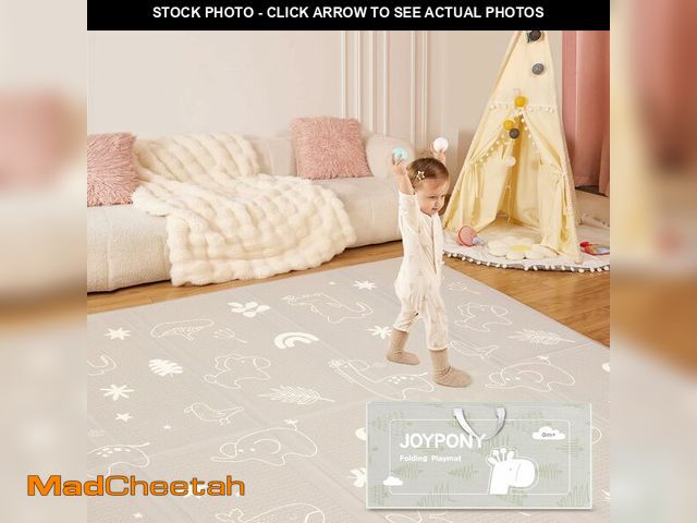 Lot 74-13709900 - Joypony Baby Play Mat, 71x59 Inch Foldable Play Mats for Babies and Toddlers, Waterproof &amp; Anti-...