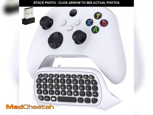 Lot 74-12438090 - Keyboard for Xbox Series X/S, One X/S, Elite One/2 Controller, Wireless Chatpad Gaming Keypad With U...