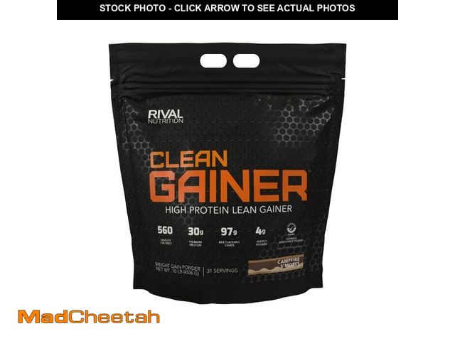 Lot 74-13819534 - Clean Gainer - Campfire S'Mores 10lb 5-11-2026 - UNUSED