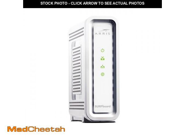 Lot 74-11624139 - ARRIS (SB8200) - Cable Modem - Fast DOCSIS 3.1 32x8 Gigabit Cable Modem , Approved for Comcast Xfini...