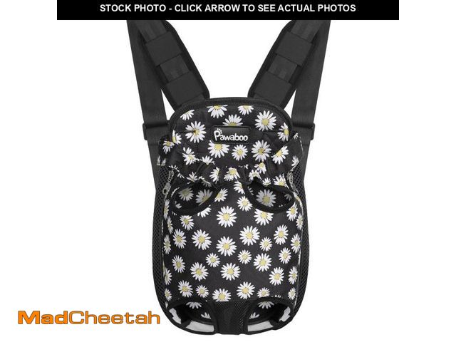 Lot 74-12311447 - Pawaboo Pet Carrier Backpack, Adjustable Pet Front Cat Dog Carrier Backpack Travel Bag, Legs Out, Ea...