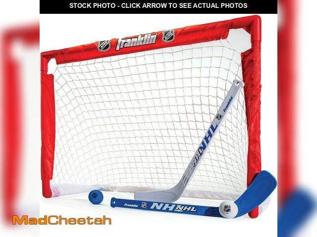 Lot 74-13709623 - Franklin Sports NHL Mini Hockey Set - UNUSED