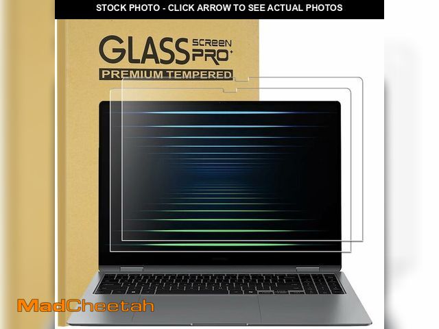 Lot 74-13620945 - 2 Pack Tempered Glass Screen Protector for 16" Samsung Galaxy Book5 Pro 360 &amp; Galaxy Book5 Pro &...