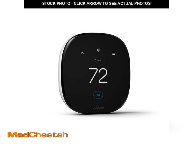 Lot 74-14602743 - ecobee Smart Thermostat Enhanced Programmable Wifi Works with Siri, Alexa, Google Assistant Energy S...
