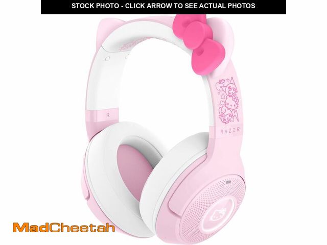 Lot 74-12504792 - Razer Kraken Kitty V2 BT Wireless RGB Headset: Chroma RGB - Bluetooth 5.2-40 mm Drivers - 40 Hr Batt...