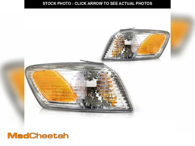 Lot 74-12803772 - CarLights360: For 2000 2001 Toyota Camry Turn Signal Light Assembly Driver and Passenger Side Pair w...