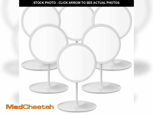 Lot 74-14146683 - DoubleFill 6 Pcs Spa Party Mirrors Gifts Sleepover Party Favors Make up Table Mirror for Women Girls...