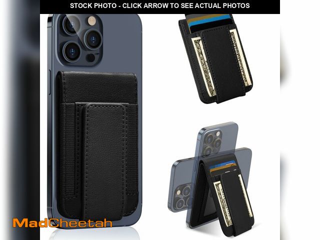 Lot 74-12974406 - LDSXAY for MagSafe Wallet, Magnetic Phone Wallet with Adjustable Stand &amp; Money Clip for iPhone 1...