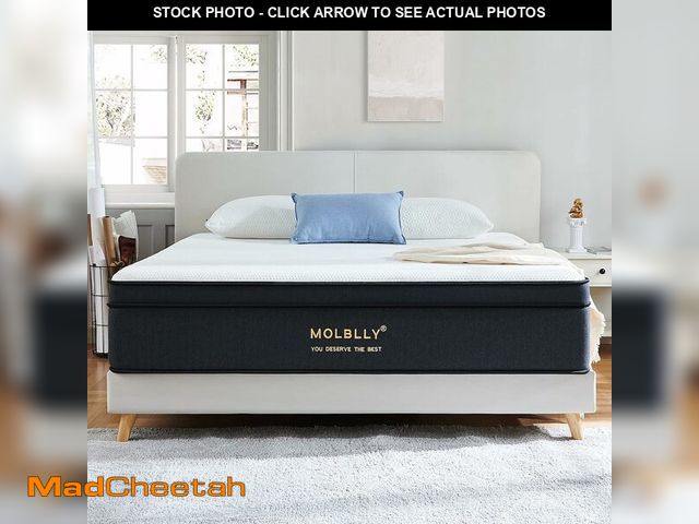 Lot 74-13074093 - Molblly Full Mattress, 10 Inch Hybrid Mattress in a Box, Gel Memory Foam Mattress,Individually Wrapp...