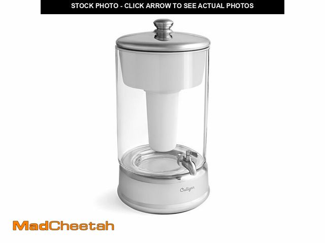 Lot 74-13785974 - Culligan with ZeroWater Technology 40-Cup Glass Water Filter Dispenser Ã¢â¬â Includes 5-Stage Adv...