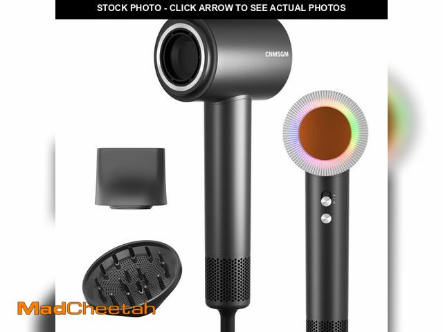 Lot 74-13569825 - Hair Dryer, High Speed Ionic Blow Dryer, 5X-Fast Drying, 2 Billion Negative Ions, Low Noise,160000 R...