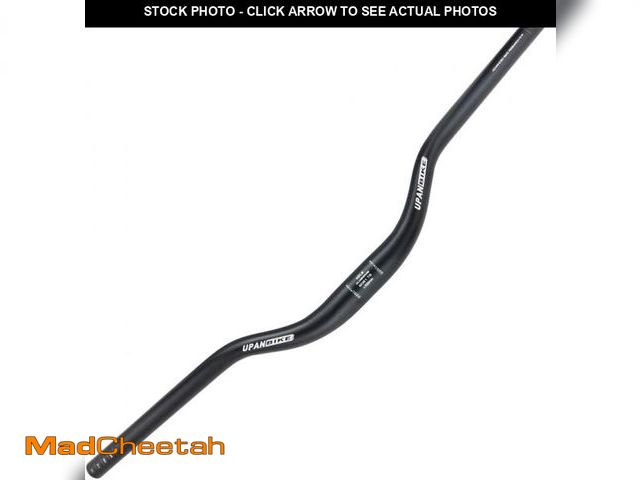 Lot 74-12353177 - UPANBIKE Mountain Bike Handlebar 31.8mm, Aluminum Alloy MTB Bicycle Riser Handlebar Extra Long 700mm...