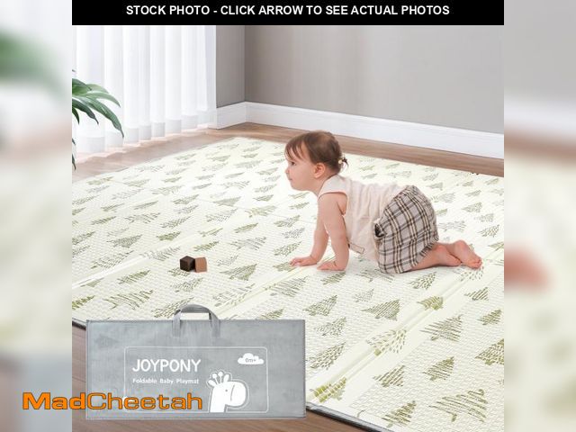 Lot 74-12158045 - Joypony Baby Play Mat 71" x 79" x 0.4" â Lightweight Foldable Mat for Infants and Toddlers - UNUSE...