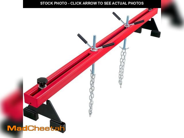 Lot 74-14376352 - SKYSHALO Engine Hoist 2 Point Lift Holder Hoist Dual Hooks, Engine Hoist Keeps Engine Stable for Hom...